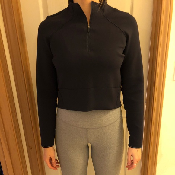 Lululemon half zip crop Clearance